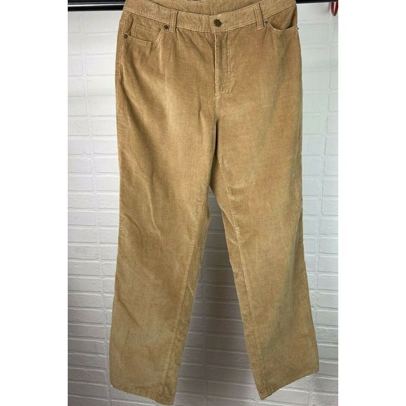 women's curvy corduroy pants